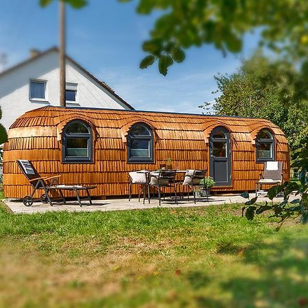 Auszeitgarten - Urlaub Im Tinyhaus Im Herzen Von Oberschwaben Aulendorf Exterior photo