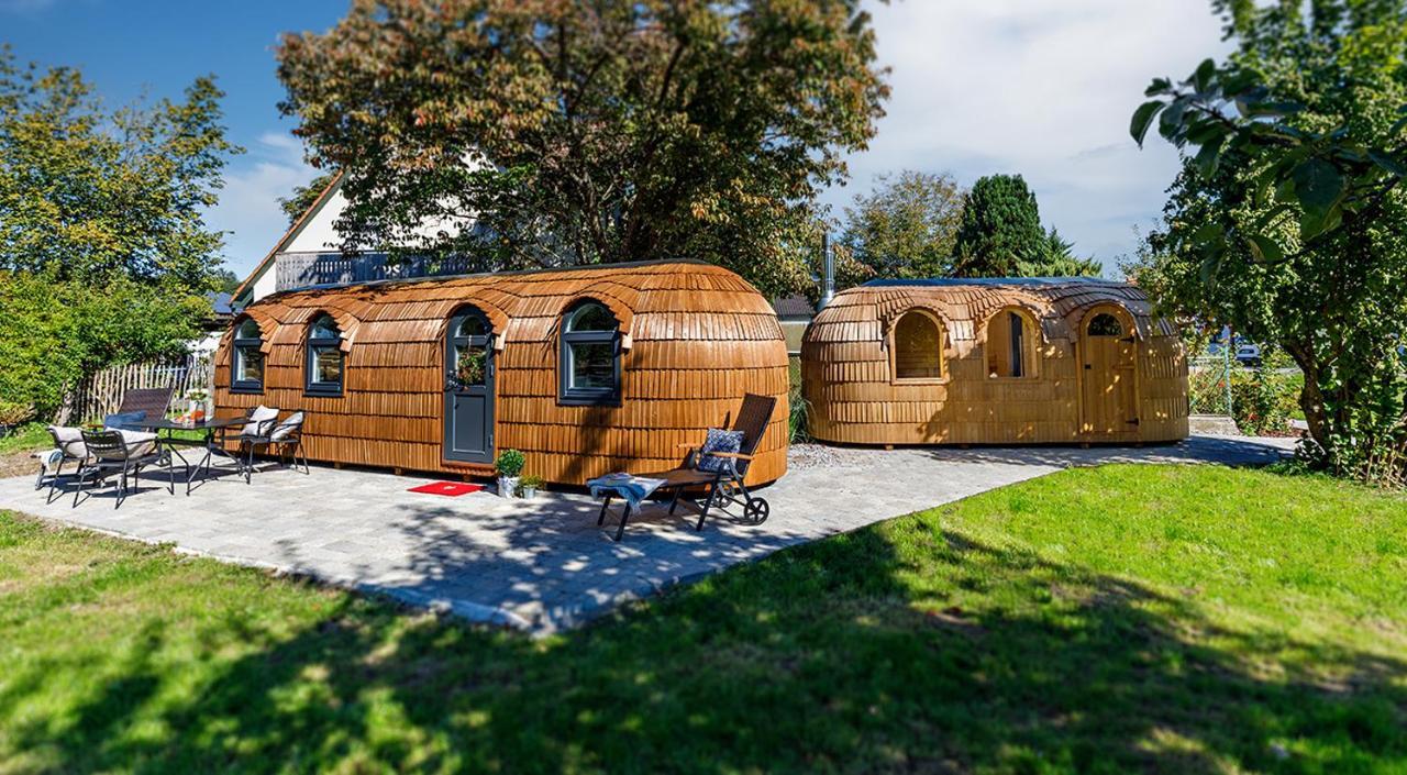 Auszeitgarten - Urlaub Im Tinyhaus Im Herzen Von Oberschwaben Aulendorf Exterior photo
