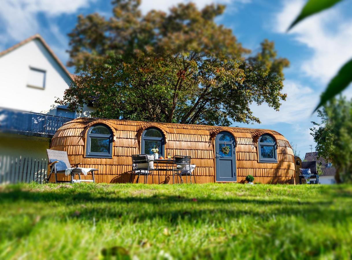 Auszeitgarten - Urlaub Im Tinyhaus Im Herzen Von Oberschwaben Aulendorf Exterior photo